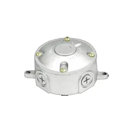 RAB Weatherproof Round Box - 1/2 Tap - Blank Cover
