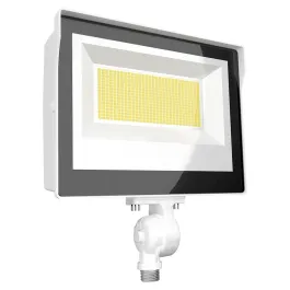 RAB X17 LED Flood Light - Knuckle Mount - Photocell - 9,142 Max Lumens - 30 | 50 | 60W - CCT Selectable - 120-277V - White