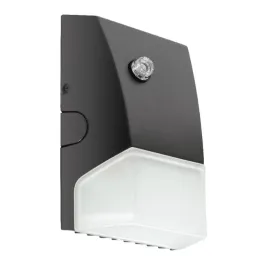 RAB 14W BRISK LED Wall Pack - Photocell - 1,765 Lumens - 5000K - 120-277V - Bronze