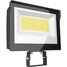 RAB X17 LED Flood Light - Trunnion Mount - Photocell - 9,142 Lumens - 60W - CCT Selectable - 120-277V - Bronze