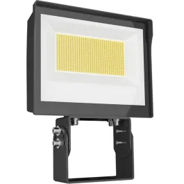 RAB X17 LED Flood Light - Trunnion Mount - Photocell - 21,118 Lumens - 140W - CCT Selectable - 120-277V - Bronze