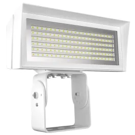 RAB FFLED LED Flood Light - Trunnion Mount - 7-Pin Receptacle - 3000K - 120-277V - White