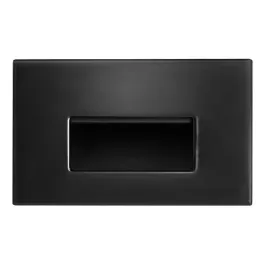 RAB 3W Horizontal Recessed LED Step Light - 2700K - 33 Lumens - 120V - Black
