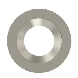 RAB 4" Brushed Nickel / Smooth Reflector Trim for HA4 LED Downlights