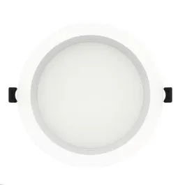 RAB 6" 13W LED Edge-Lit Wafer Downlight - Baffle Trim - CCT Selectable - 120V