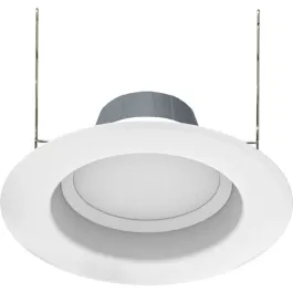 RAB 6" LED Retrofit Downlight - 8W - CCT Selectable - 725 Lumens - 120V - Smooth Trim