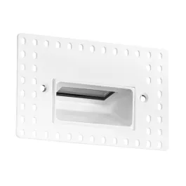 RAB 3W Horizontal Recessed LED Step Light - Trimless - 3000K - 37 Lumens - 120V - Bronze