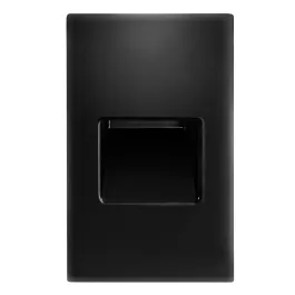 RAB 3W Vertical Recessed LED Step Light - 4000K - 37 Lumens - 120V - Black