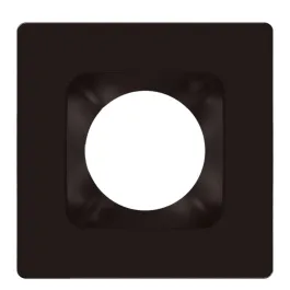RAB 4" Square Bronze / Smooth Reflector Trim for HA4 LED Downlights