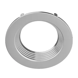 RAB Round Baffle Trim Insert for 6" Retrofit Downlights - Brushed Nickel