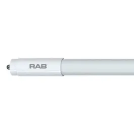 RAB 96" 40W LED T8HO - Ballast Bypass - Opposing End Wired - Fa8 Single-Pin Base - 4000K - 5,500 Lumens - 120-277V