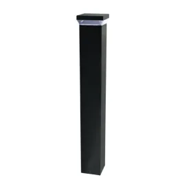 RAB 18W 42" Square LED Bollard - 0-10V Dimming - 270° Pattern - 3000K - 1,609 Lumens - 120-277V - Bronze