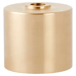 RAB Metal Mighty Cap - Fits 2.5" PVC - 1/2" Threaded Hole - Brass
