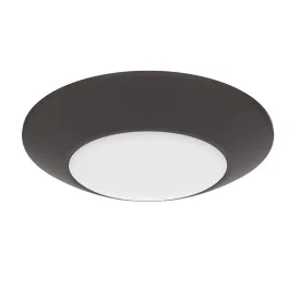 RAB 12W 4" Round Economy LED Surface Mount - Bronze - 3000K - 750 Lumens - 120V