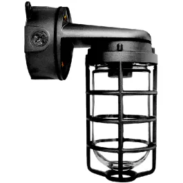 RAB 150W Max Wall Mount Vaporproof Light - Black - 120V