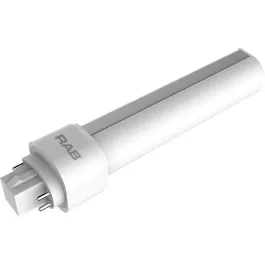RAB 9W LED PL Lamp - 4-Pin G24q Base - 3000K - 950 Lumens - Ballast Compatible