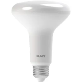RAB 10W LED BR30 - Dimmable - 3000K - 750 Lumens - 120V