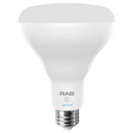 RAB 10W LED BR30 Lamp - Lightcloud Blue - 27K thru 65K - 120V