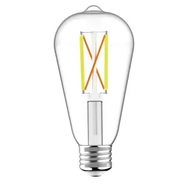 RAB 6W Filament LED ST19 Lamp - Lightcloud Blue - 22K thru 45K - 120V