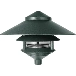 RAB 75W Max Three Tier Flare Landscape Light - Verde Green - 120V