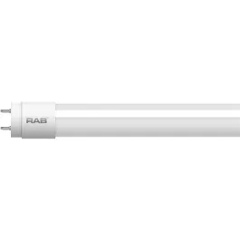 RAB 48" 11W T8 LED Lamp - Type C - Ballast Replacement - 3500K - 1,800 Lumens - 120-277V