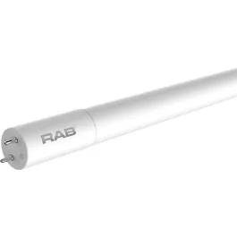 RAB 48" 17W T8 LED - Ballast Bypass - Opposing End Wired - 5000K - 2,200 Lumens - 120-277V