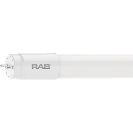 RAB 48" 12W T8 LED - Ballast Compatible - 4000K - 1,800 Lumens