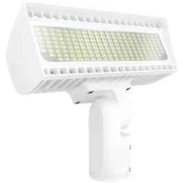 RAB FXLED LED Flood Light - Slipfitter Mount - 7-Pin Receptacle - CCT Selectable - 120-277V - White