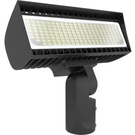 RAB FXLED LED Flood Light - Slipfitter Mount - CCT Selectable - 120-277V - Bronze