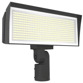 RAB FFLED LED Flood Light - Slipfitter Mount - 7-Pin Receptacle - CCT Selectable - 120-277V - Bronze