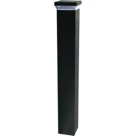 RAB 18W 42" Square LED Bollard - 270° Pattern - 3000K - 2,061 Lumens - 120-277V - Bronze