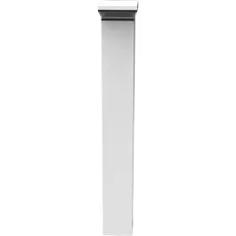 RAB 18W 42" Square LED Bollard - 270° Pattern - 4000K - 1,907 Lumens - 120-277V - White