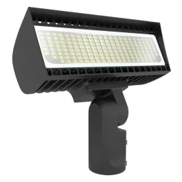 RAB FXLED LED Flood Light - Slipfitter Mount - CCT Selectable - 120-277V - Bronze