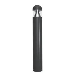 RAB B17 LED Round Bollard - Dome Top - CCT Selectable - 120-277V - Bronze