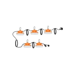 RAB 50' STRINGER34 Temporary LED String Light - 65W - 5000K - 8,000 Lumens - 120V