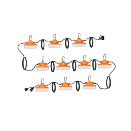 RAB 100' STRINGER34 Temporary LED String Light - 130W - 5000K - 16,000 Lumens - 120V