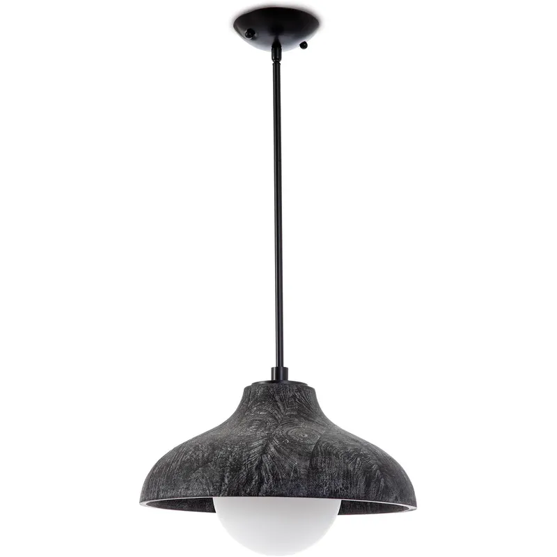 Surfside 1 Light 15 inch Ebony Pendant Ceiling Light