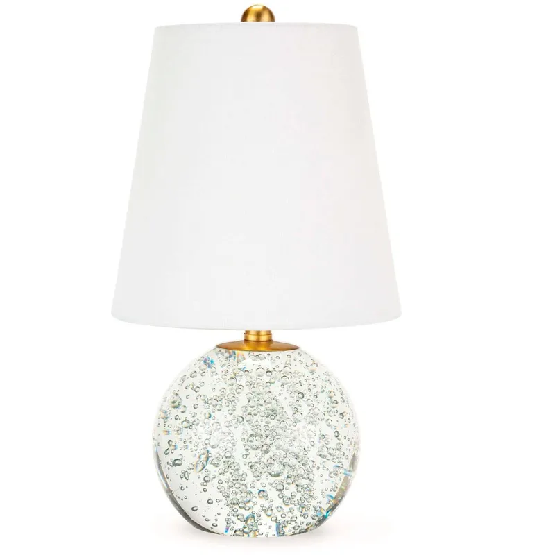 Bulle 15 inch 60.00 watt Clear Mini Lamp Portable Light