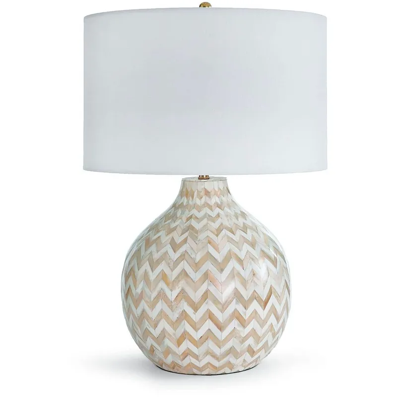 Chevron 25.25 inch 100.00 watt Natural Table Lamp Portable Light