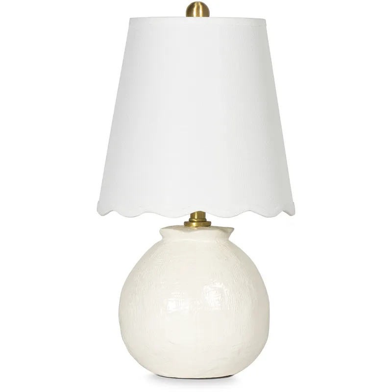 Amoria 15.25 inch 60.00 watt Ivory Mini Lamp Portable Light
