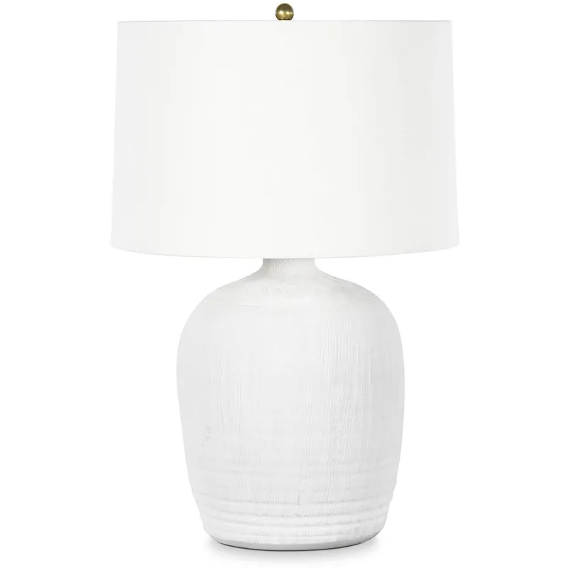 Phoenix 28 inch 150.00 watt White Table Lamp Portable Light