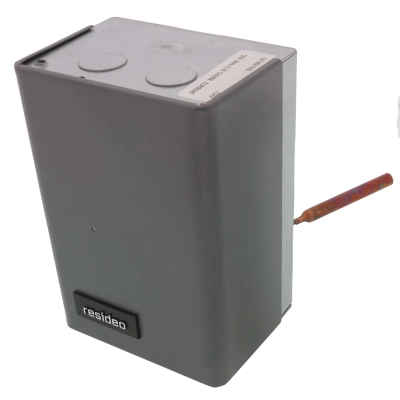 Resideo L8148E1265 aquastat relay 120/240 VAC 4-1/2 inch capillary vertical mount high limit