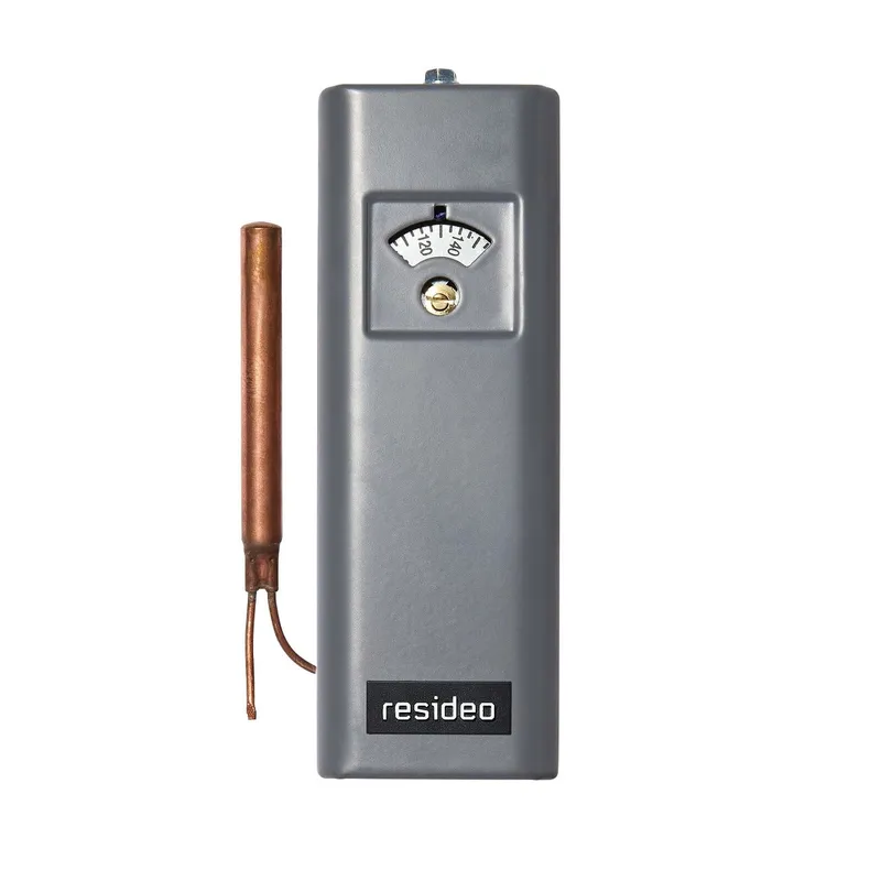 Resideo L6006C1034/U High or Low Limit Aquastat Controller Range 65-200 F (3/8 x 2-7/8 in Bulb)