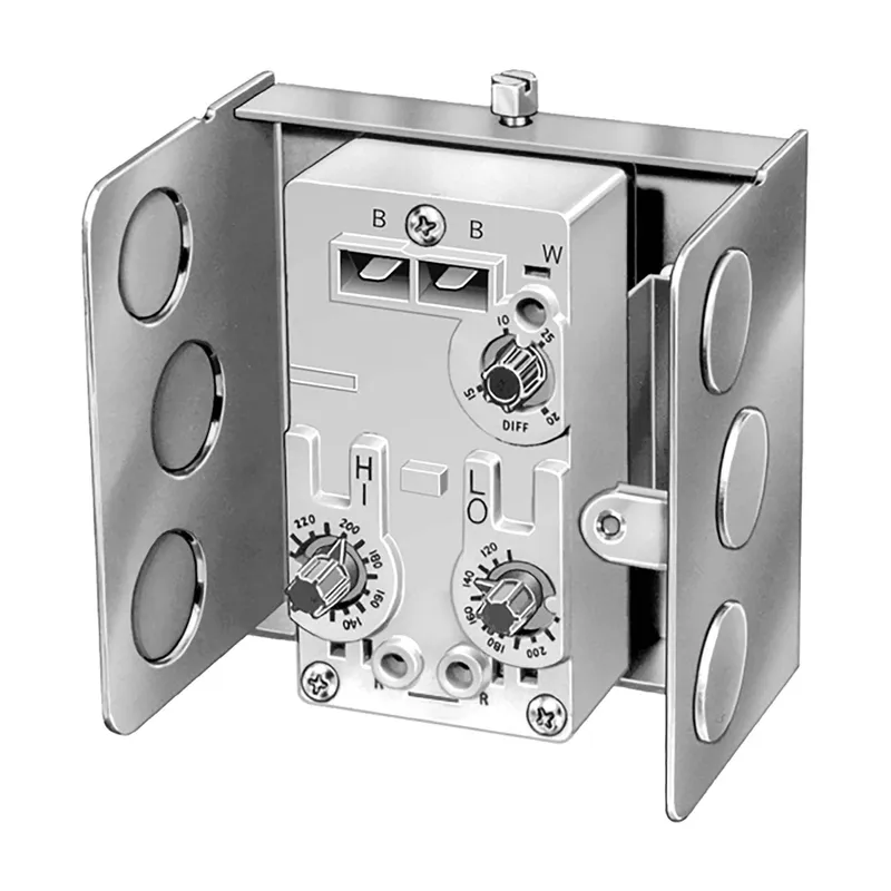 Resideo L6081A1036/U aquastat high and low limit 120-240 degrees Fahrenheit 10-25 horizontal