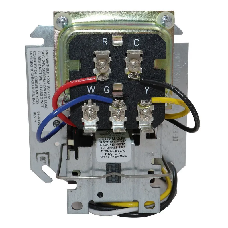 Resideo R8285D5001/U Transformer Fan Center 50 VA 120 V (DPST) HONE-R8285D5001/U