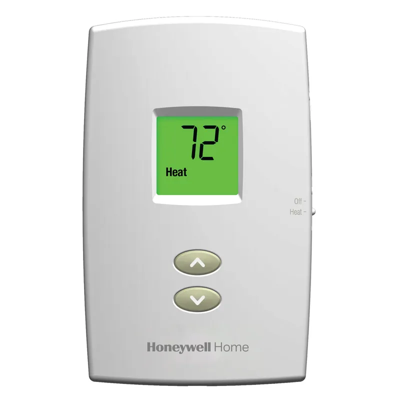 Resideo TH1100DV1000/U PRO 1000 Vertical Non-Programmable Thermostat - Heat Only