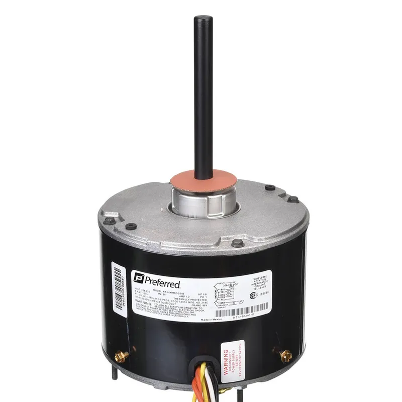 Rheem W51-16CJA1-02 Protech Universal Condenser Motor 1/6 hp (1075 RPM) Replaces W51-16CJA1-01