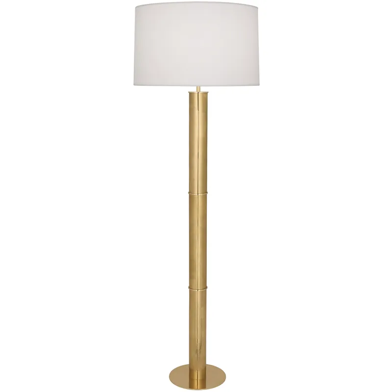 Michael Berman Brut 62.25 inch 150 watt Modern Brass Floor Lamp Portable Light