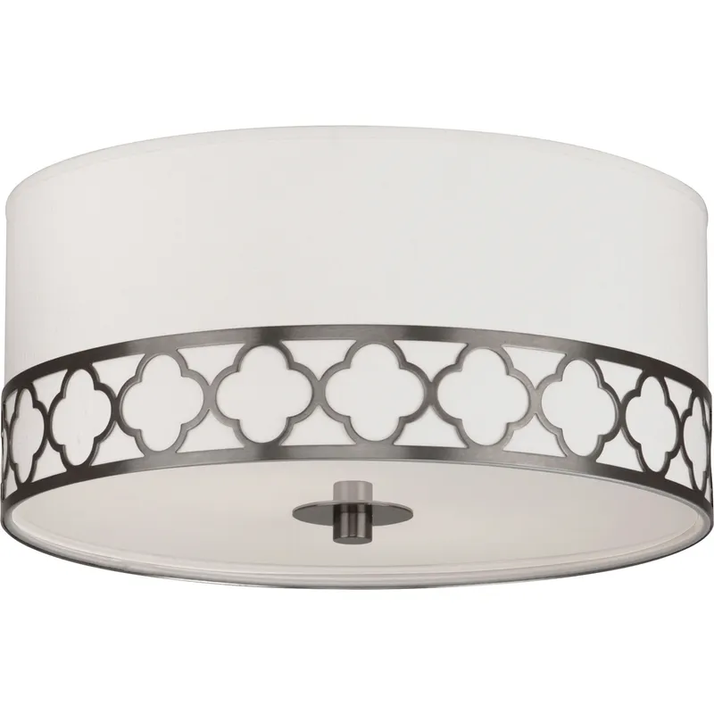 Addison 2 Light 17.63 inch Patina Nickel Flushmount Ceiling Light