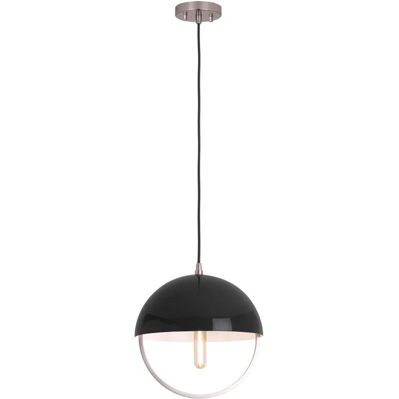Mavisten Edition Copernica LED 12.25 inch Pewter Pendant Ceiling Light in Piano Black